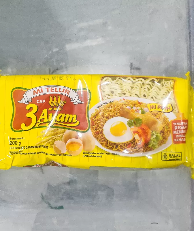 Mie 3 ayam